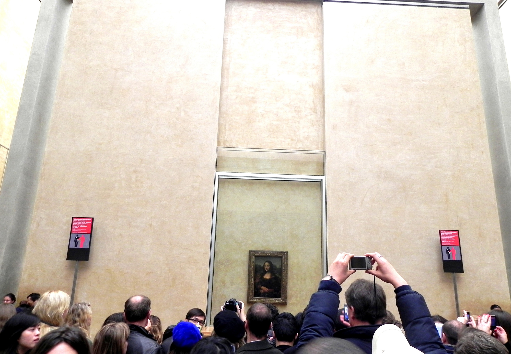 La famosissima Gioconda a Louvre di utente cancellato