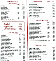 Sujay Chinese Corner menu 3