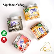 Sáp Thơm Phòng Pure Aroma 230G Chính Hãng Hando Khử Mùi Phòng Ngủ Nhà Vệ Sinh Toilet Ô Tô 4 Mùi Thơm Tự Nhiên Cozybin