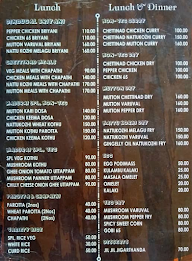 Pattikattan Biriyani menu 2