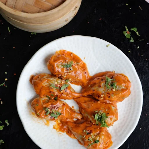 Smoky Veggie Momos