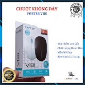 Chuột Không Dây, Chuột Không Dây Forter V181 Tặng Kèm Pin, Bảo Hành 12 Tháng