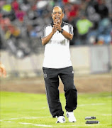 WORKER: Orlando Pirates coach Augusto Palacios