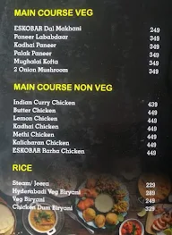 Eskobar menu 6