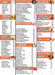 A.S.Juice Cafe menu 2