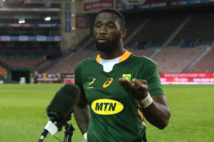 Springbok Green captain Siya Kolisi