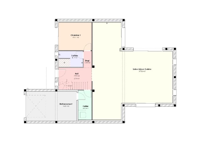 Vente maison neuve 6 pièces 146 m² à Druye (37190), 362 800 €