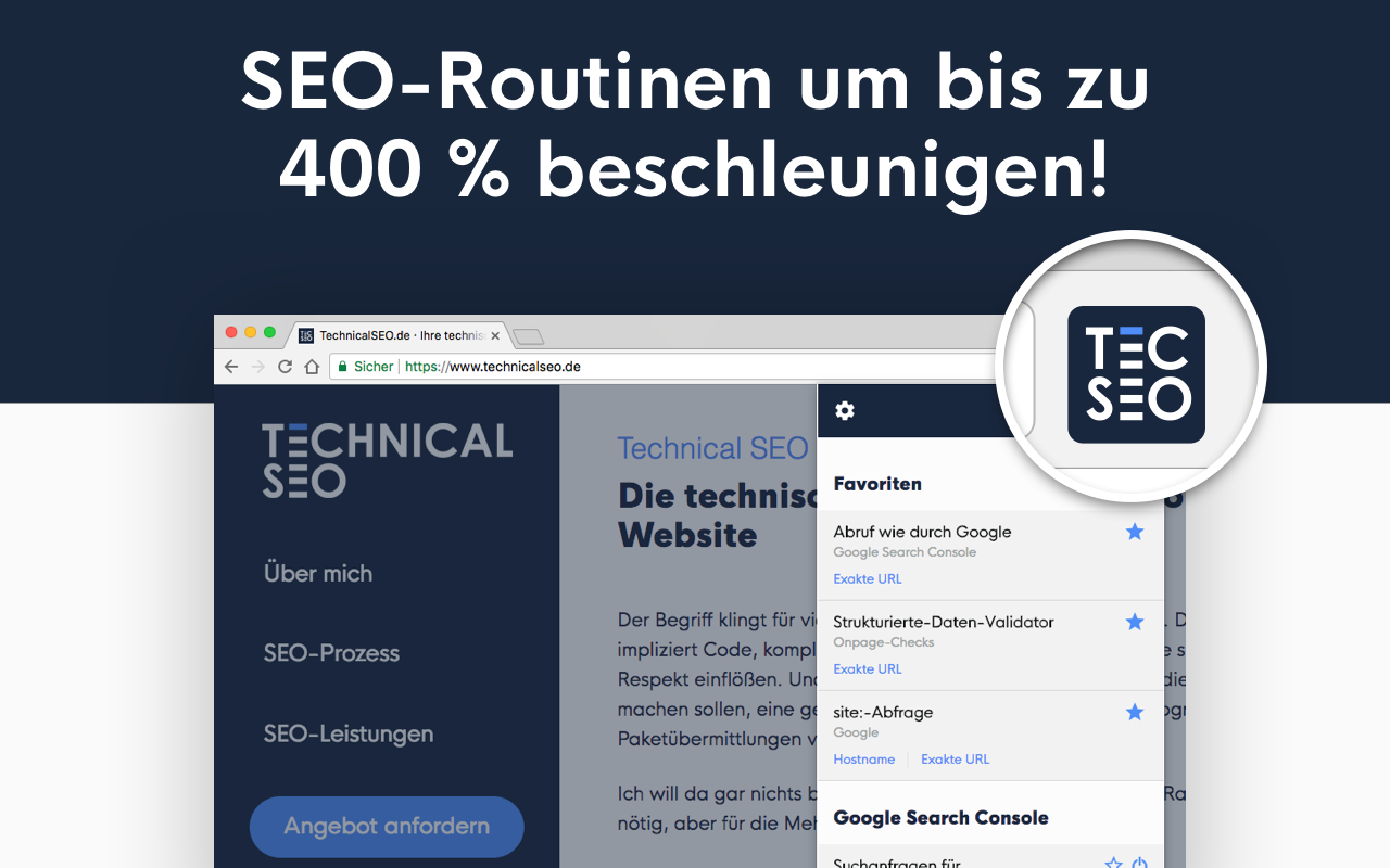 SEO-Dashboard von TechnicalSEO.de Preview image 3