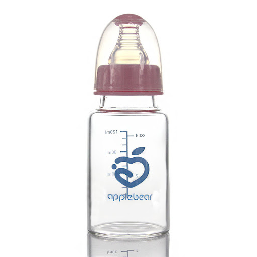 Title 2, Titanium Glass Standard Mouth Milk Bottle for b...