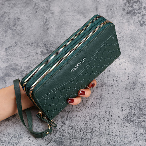 Title 5, Womens Double Layer Zipper Coin Purse. Keep yo...