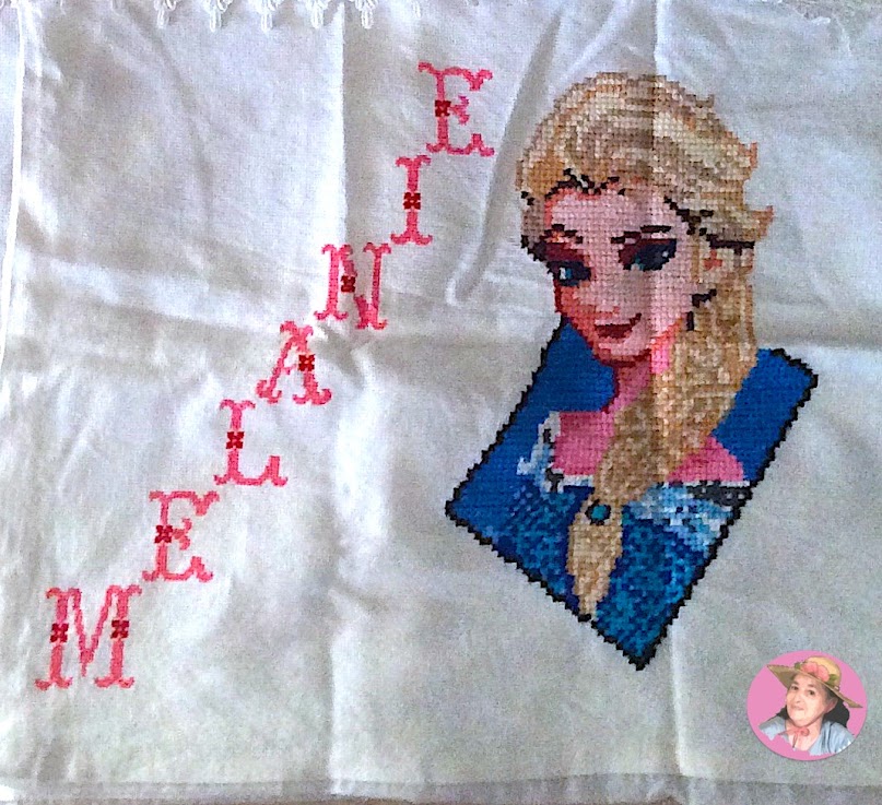 Frozen in cross stitch 