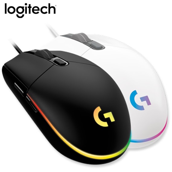 Chuột Quang Gaming Logitech G102 Có Dây, Tích Hợp Đèn Nền 8000Dpi