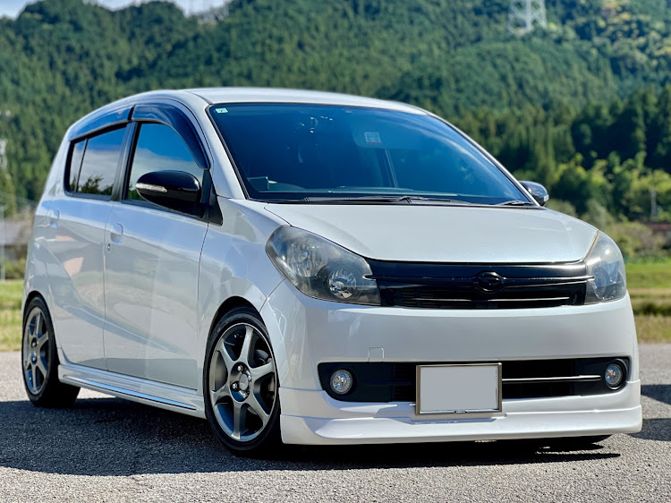 ミラカスタムのフロントリップ取付に関するカスタム事例の投稿画像1枚目