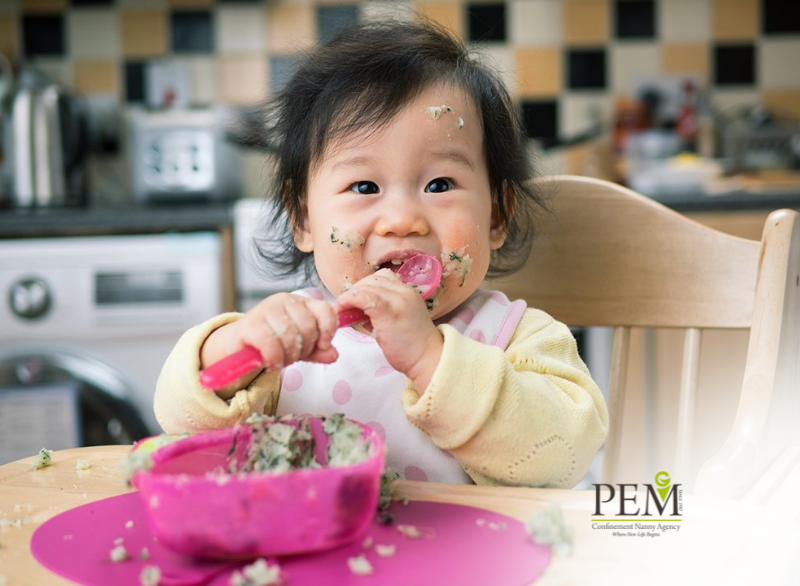 Baby Eating Food