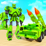 Cover Image of Download US Army Robot Missile Attack: Truck Robot Games 16 APK