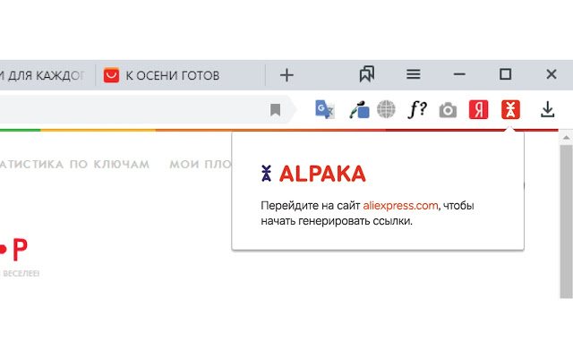 Alpaka.express для веб-мастеров Preview image 0