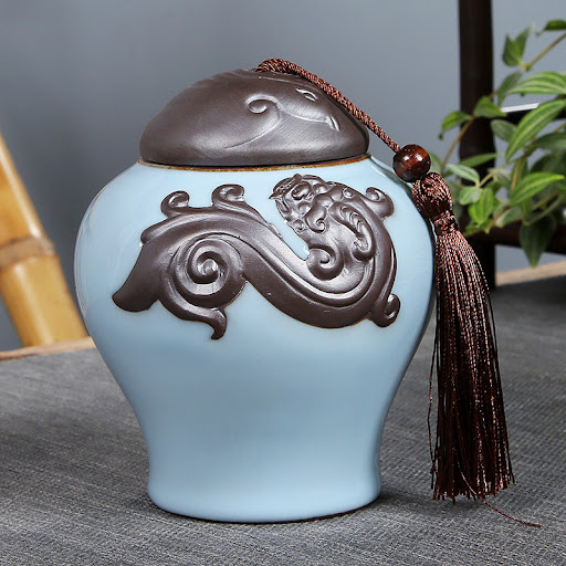 Title 9, Ceramic Tea Cans for Sealed Storage, Official G...