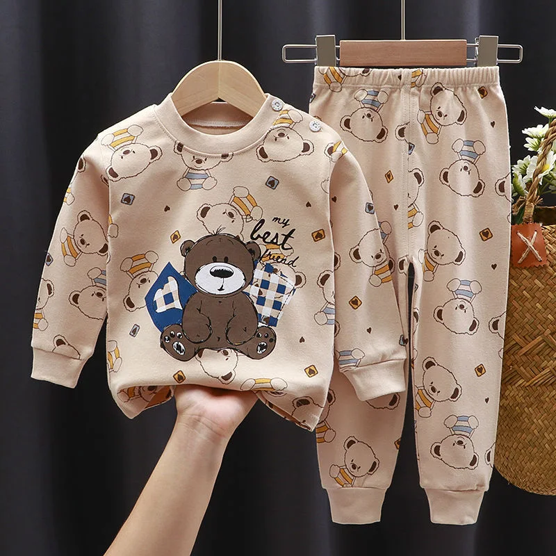 Title 24, Ensemble de Sous-vêtements Enfant en Coton Prin...