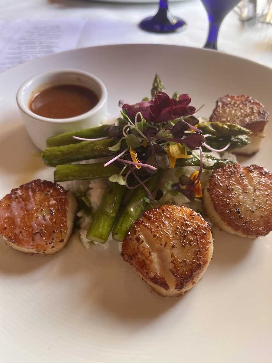 Scallops Entree