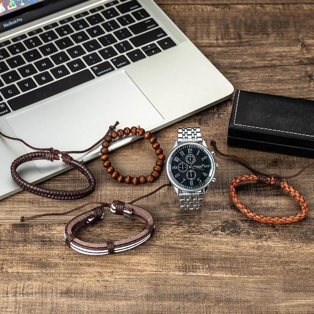 Title 5, Mens Gift Set Watch Wallet Cufflinks Ballpoint...