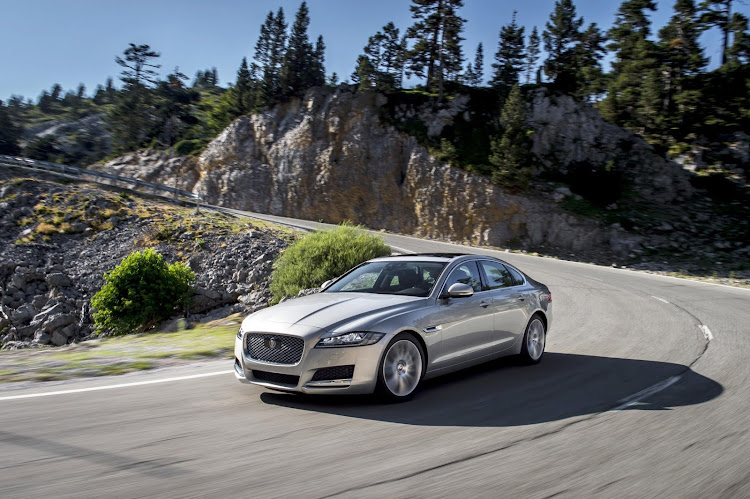 The trend of fitting smaller, fuel economy-minded engines to large and luxurious cars also benefits the Jaguar XF's frugality