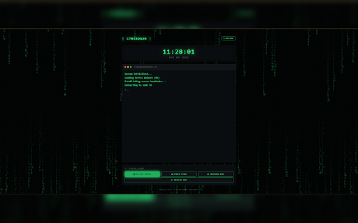 CyberDash — Neon Terminal screenshot 1