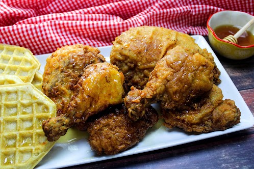 Buttermilk Fried Chicken With Spicy Honey Drizzle