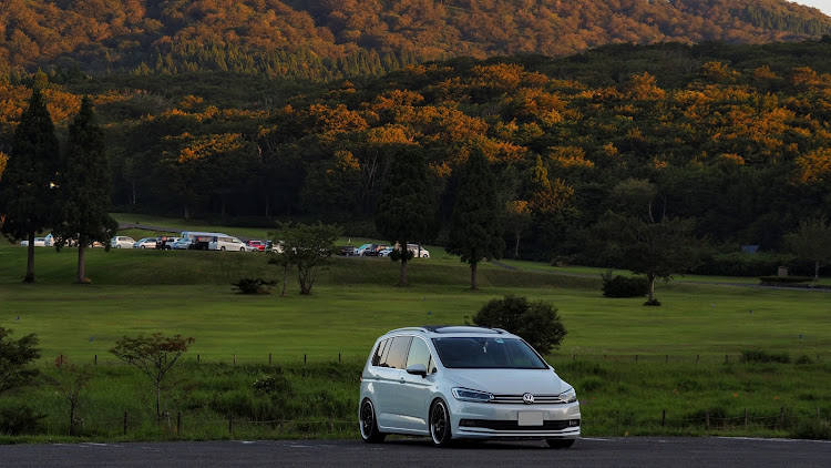 ゴルフトゥーランのカメ活・大山・ingo noak tuning・山と愛車・朝活に関するカスタム事例の投稿画像2枚目