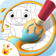 Coloring Book Fantasy - Magic Drawings for Kids  Icon