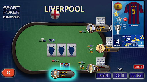 Screenshot Sport Poker - Champions