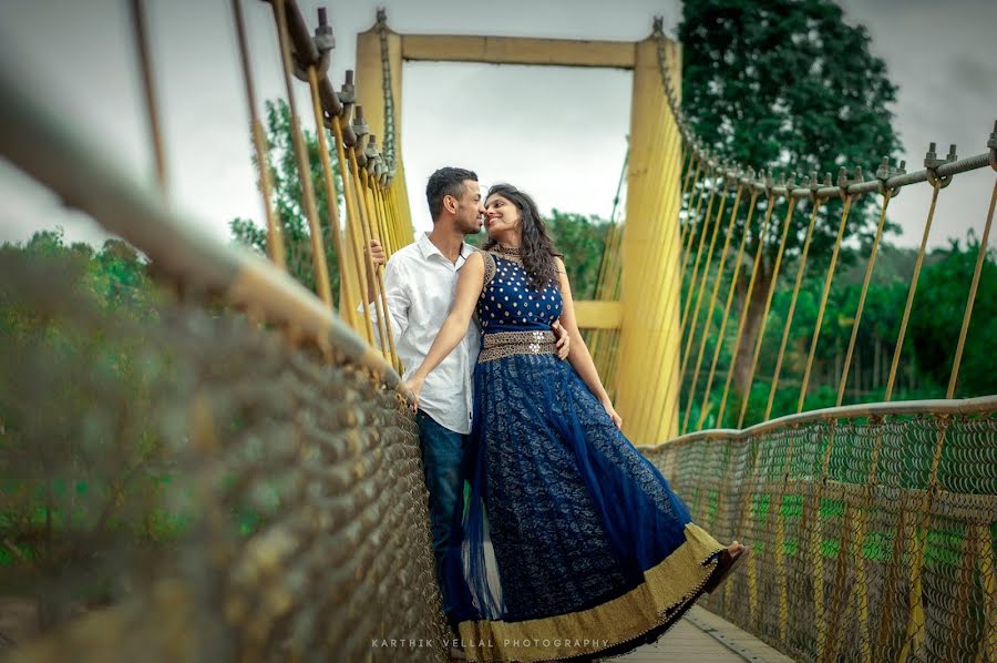 Fotógrafo de bodas Karthik Vellal (vellalkarthik). Foto del 9 de diciembre 2020