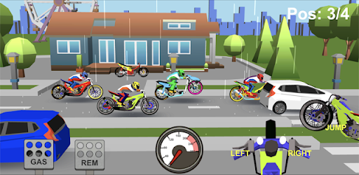 Indonesia Drag Moto Racing 3D