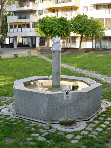 Springbrunnen Schildkröte