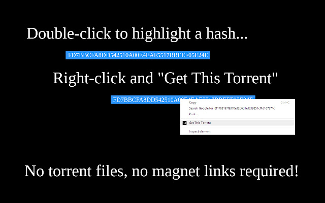 GetTorrent chrome extension