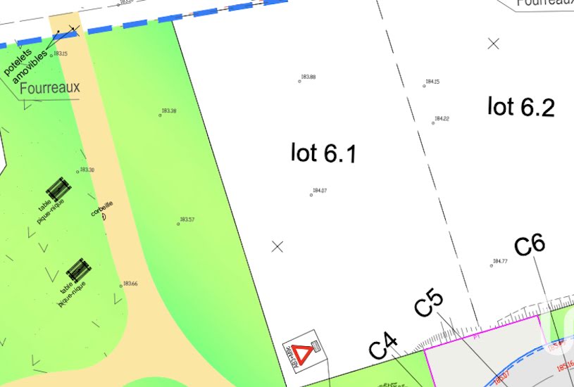  Vente Terrain à bâtir - 532m² à Auxerre (89000) 