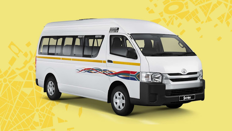 The Toyota Hi-ace Ses'fikile holds a 70l tank.