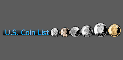 U.S. Coin List Screenshot