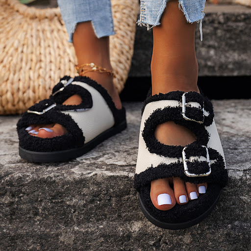 Title 7, Lamb wool slippers fleece-lined for lazy days. ...