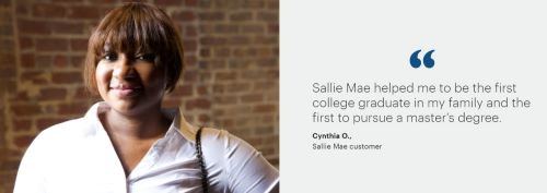 A woman shares how Sallie Mae student loans helped her achieve her dreams of a college education. 