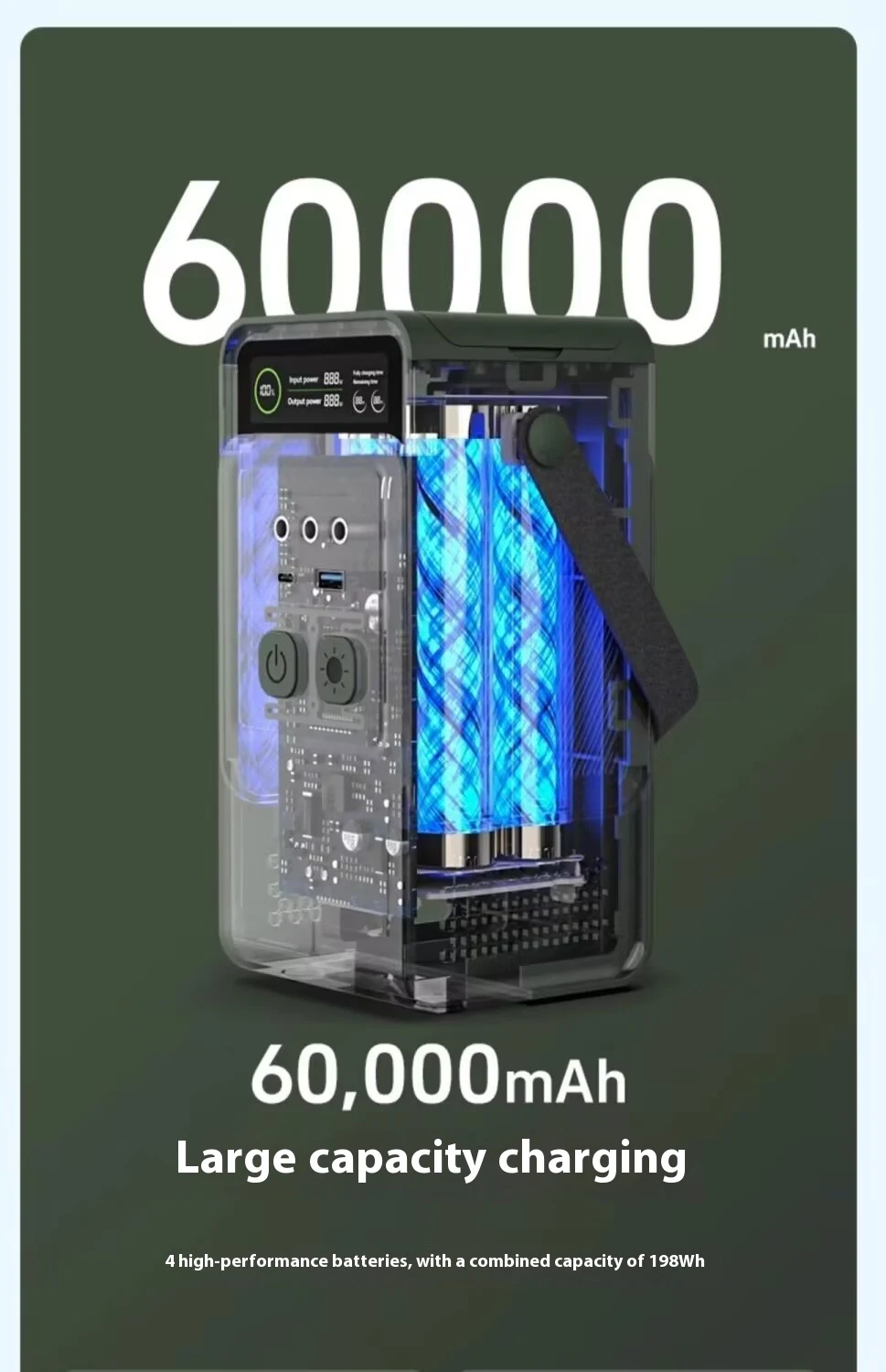 Title 3, Outdoor Mobile Power Supply Large Capacity Port...
