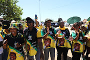 President Cyril Ramaphosa in Kimberley during the Letsema campaign in the Northern Cape