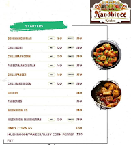 Nandhinee Kitchen menu 3