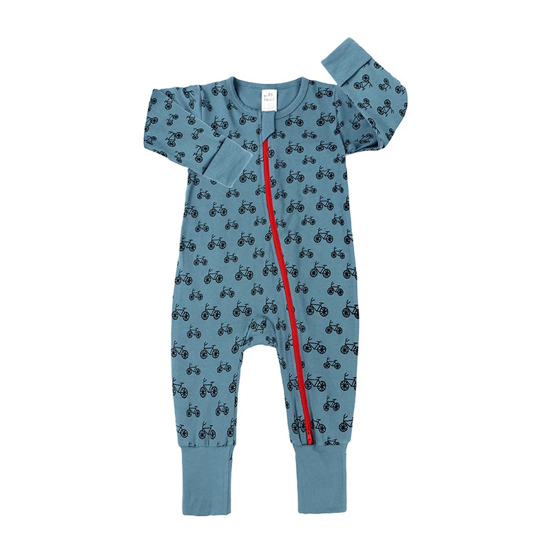 Baby jumpsuit romper voor pasgeborenen Katoen Lange mouw Kinderkleding Comfortabele romper voor baby's Ideaal om in te slapen en te spelen