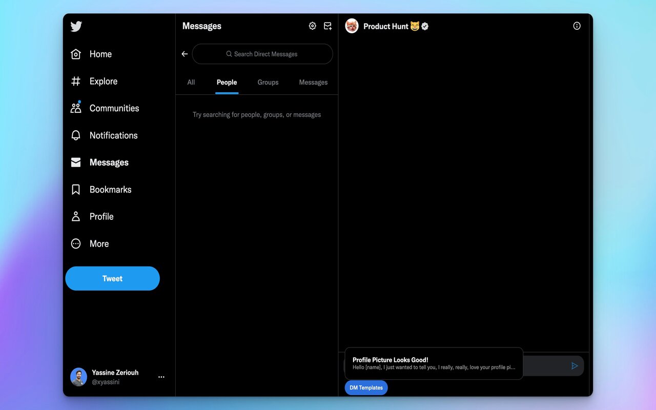 Twidd | Enhanced Twitter DMs Preview image 1