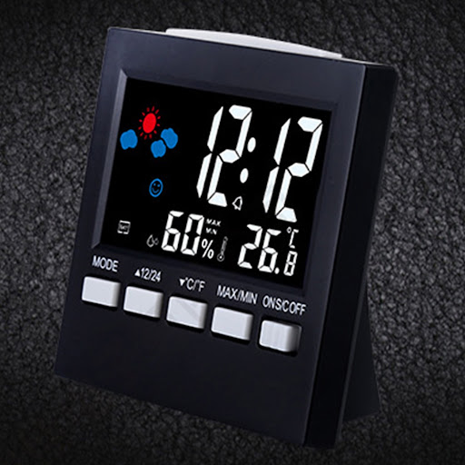 Title 4, Multifunctional perpetual calendar clock displa...