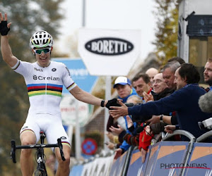 Van Aert won eindelijk: "Het was voor het eerst plezant"