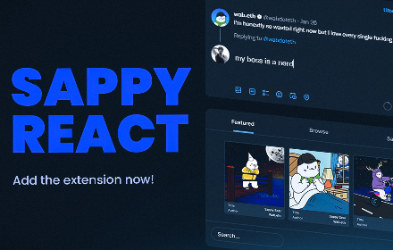 Sappy React small promo image