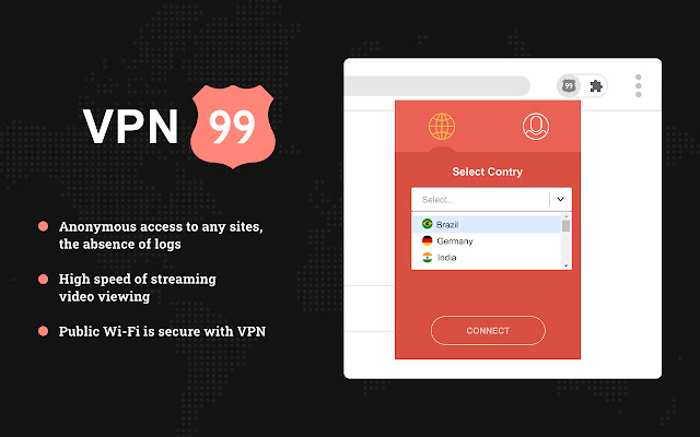 VPN99 — fast secure VPN chrome extension