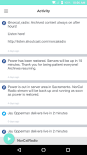 NorCalRadio - náhled