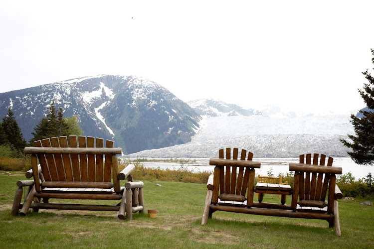 Head to Taku Glacier Lodge by seaplane for magnificent views of the surrounding wilderness, including five massive glaciers.